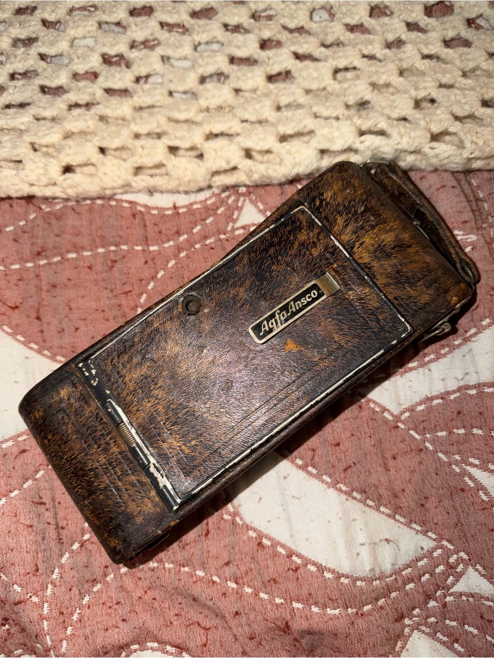 Vintage 1920s/30s Agfa Ansco folding camera